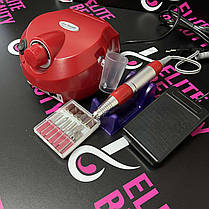 Професійний фрезер для манікюру ZS-601 червоний, фото 5