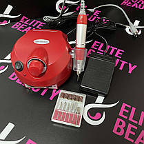 Професійний фрезер для манікюру ZS-601 червоний, фото 3