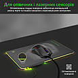 Ігрова поверхня Vertux FluxPad Black (fluxpad.black), фото 2