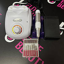 Потужний фрезер для манікюру 45 Вт, білий, фото 5