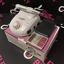 Потужний фрезер для манікюру 45 Вт, білий, фото 3