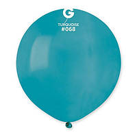 Латексный шарик Gemar 19"(48 см)/ 68 Пастель бирюзовый