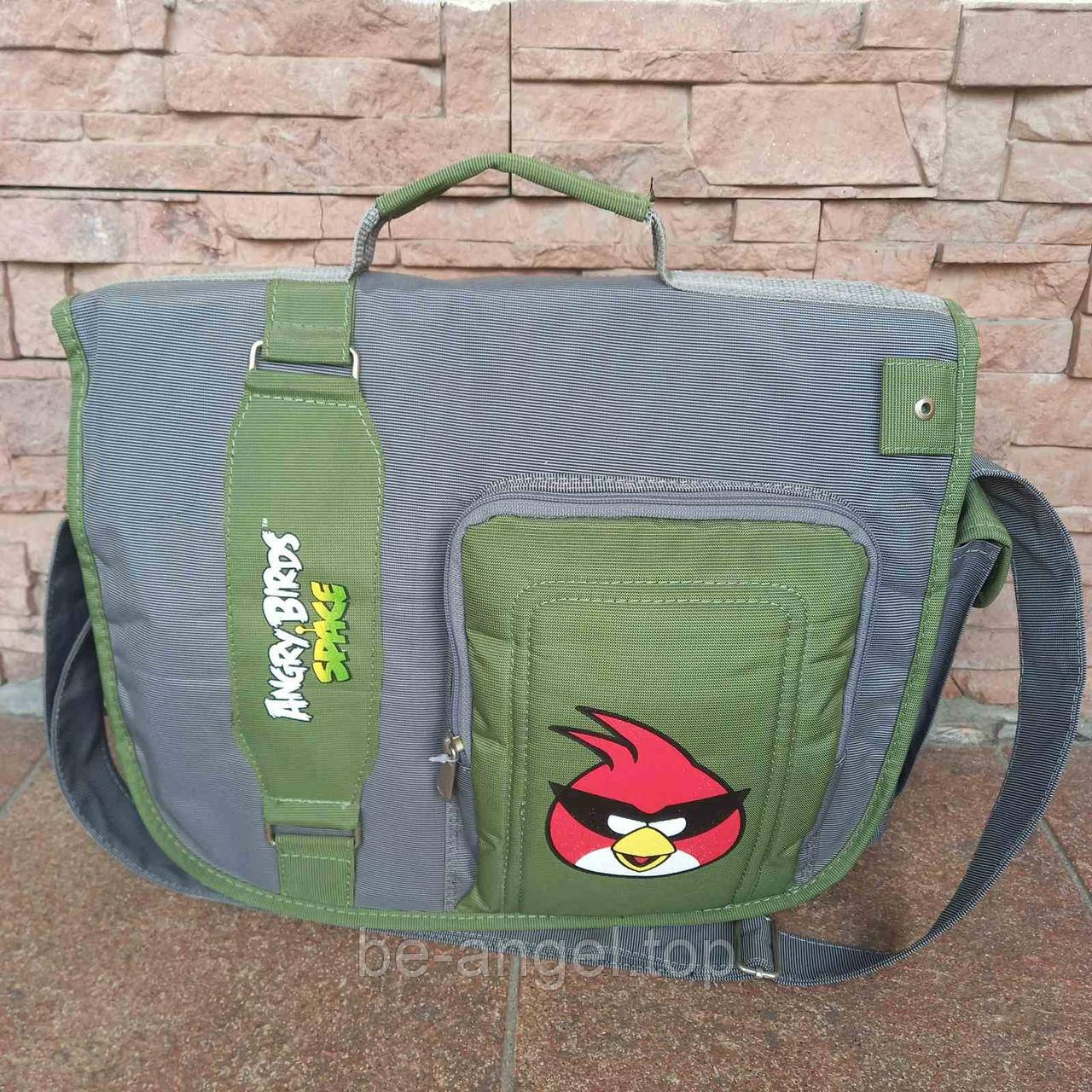 Шкільна дитяча сумка "Angry Birds", фото 1