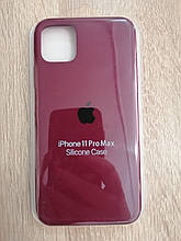 Чохол для Iphone 11 Pro Max Silicone Case Marsala