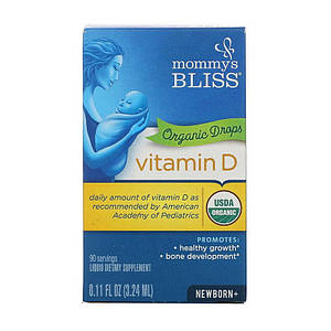 Mommy's Bliss Vitamin D Organic Drops 3,24 ml