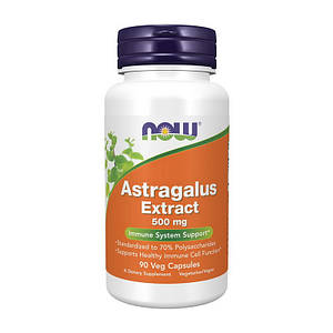 Астрагал Now Foods Astragalus Extract 500 mg 90 см caps