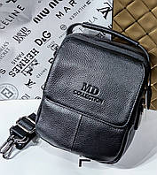 Мужская кожаная удобная брендовая сумка на плечо MD, планшетка, повседневная сумка, сумки кожа