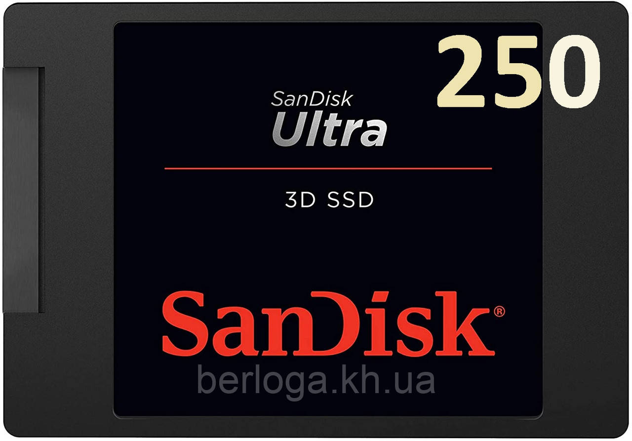 SanDisk Ultra 3D 250 GB (SDSSDH3-250G-G25)