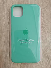 Чохол для Iphone 11 Pro Max Silicone Case Mint