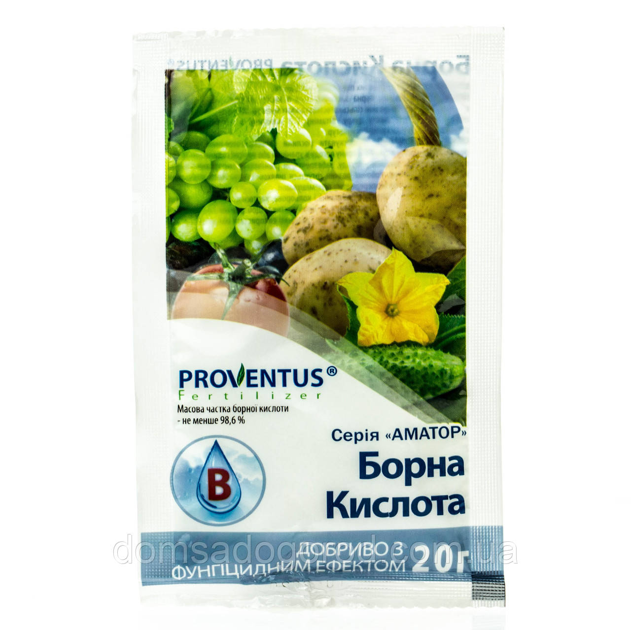 БОРНАЯ КИСЛОТА H3BO3 20 г