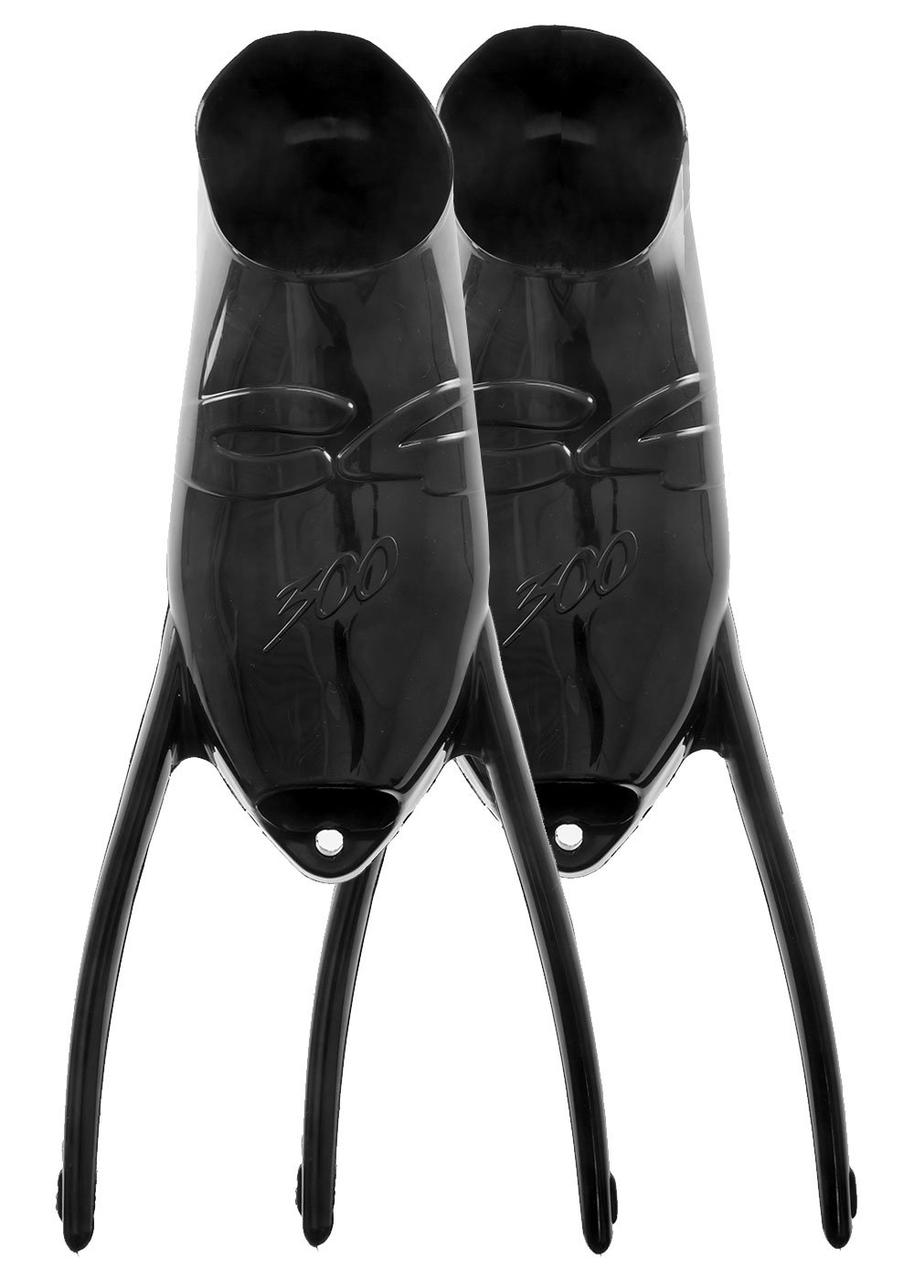 Ласти С4 ALLBLACK HT (карбон TR50, кут 32, калоші С4 300)