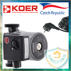 Циркуляційні насоси для систем опалення приватного будинку для теплої підлоги KPER KP.GRS-25/4-130 (KP250)