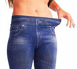 Легінси джегінси слім Slim Jeggings з кишенями, розміри S/M, L/XL, фото 3