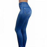 Легінси джегінси слім Slim Jeggings з кишенями, розміри S/M, L/XL, фото 4