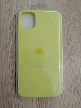 Чохол для Iphone 11 Pro Max Silicone Case Yellow
