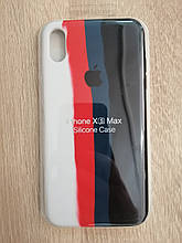 Чохол для Iphone XS Max Silicone Case Ranbow 5