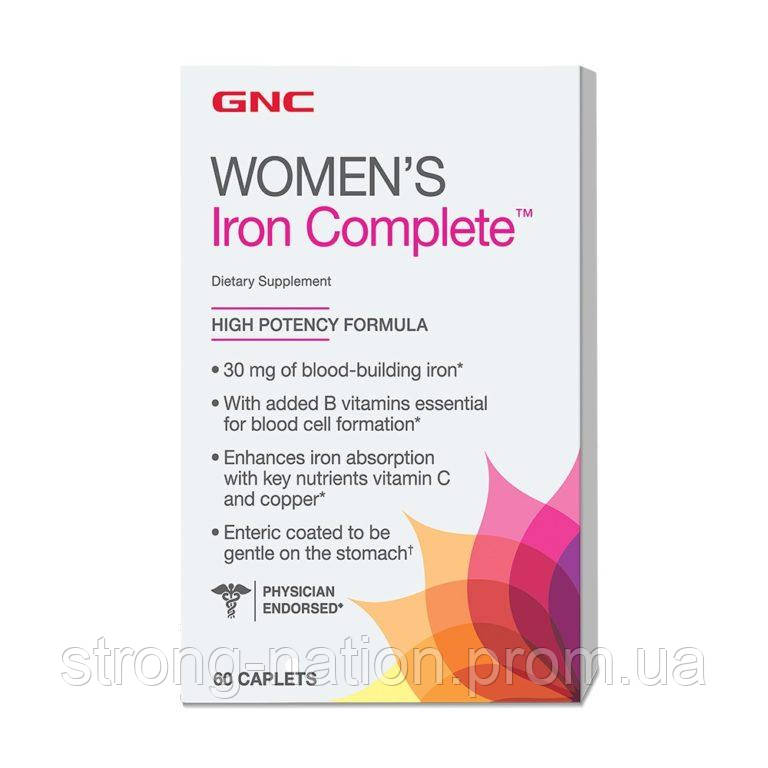 Womens Iron complete | 60 caplets | GNC