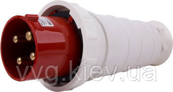 Силова вилка переносна e.plug.pro.4.125, 4п., 380В,IP 67, 125А (044), E.NEXT (p011011)