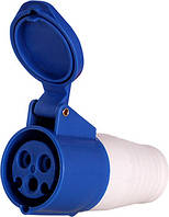 Силова розетка переносна e.socket.pro.3.32, 3п., 220 В, 32 А (223), E.NEXT (p012019)