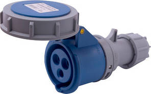 Силова розетка переносна e.socket.213.16.67, 3п., 230 В, 16 А, IP 67, E.NEXT (i082013)