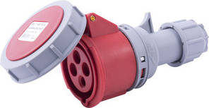 Силова розетка переносна e.socket.214.16.67, 4п., 400 В, 16 А, IP 67, E.NEXT (i082014)