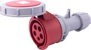 Силова розетка переносна e.socket.215.16.67, 5п., 400В, 16А , IP 67, E.NEXT (i082015)