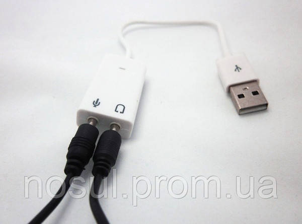 Внешняя звуковая карта Mac Win USB 7.1 Xear 3D virtual sound effect Skype VoIP подключение микрофона, аккустик - фото 3 - id-p223816013