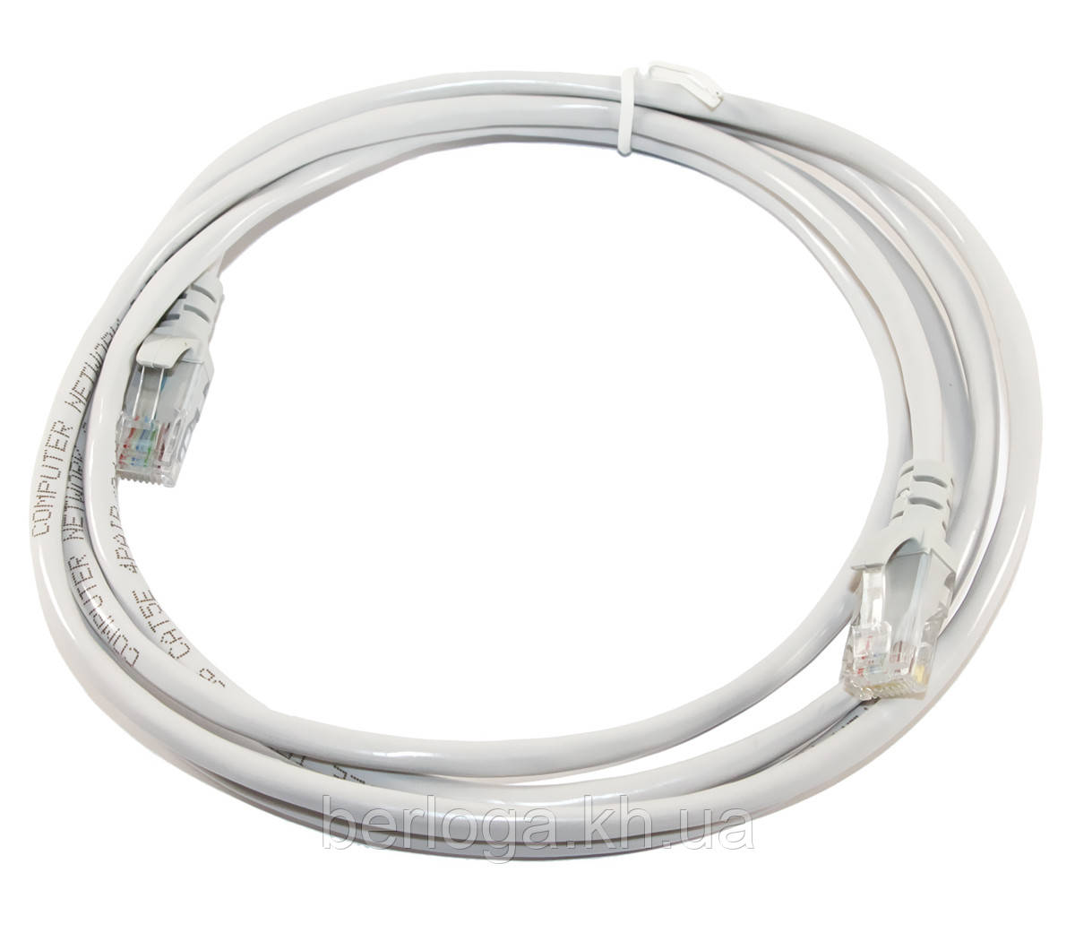 Geplink GL8002 ( UTP, RJ45, Cat.5e, 2m, сірий)