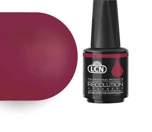 Гель-лак LCN Recolution UV-Colour Polish 10 мл Glue wine, фото 1