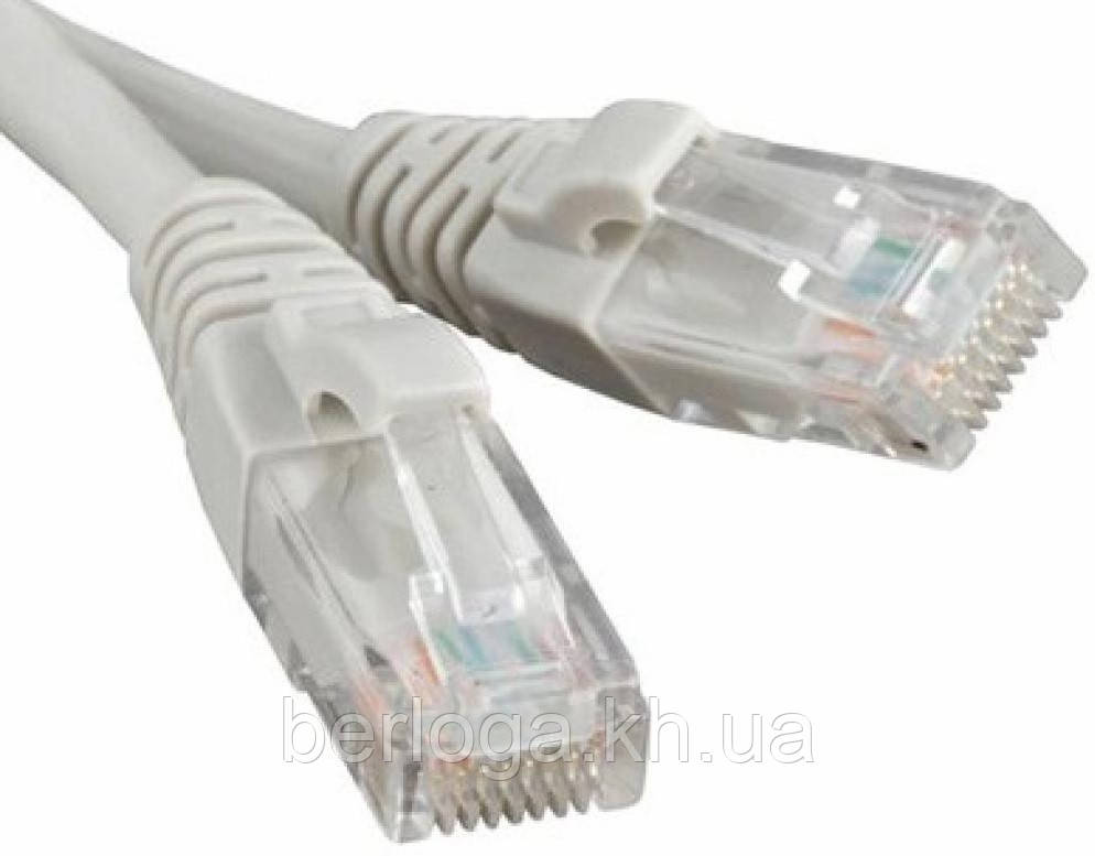 ATcom 4718 ( UTP, RJ45, Cat.5e, 3m, сірий )