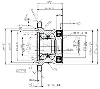 Подшипниковый узел BAA 0003 CT