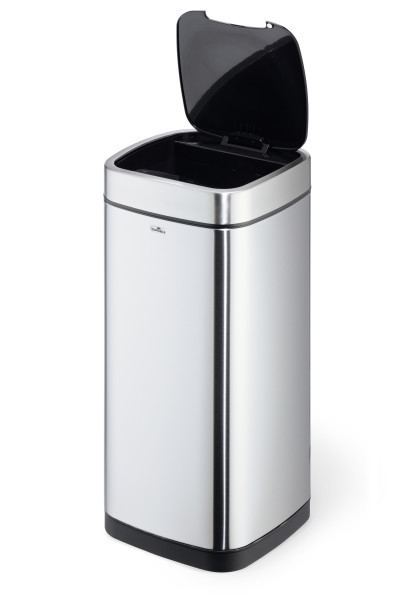 Кошик для сміття сенсорна автоматична 35 літрів, нержавіюча сталь, DURABLE, фото 1