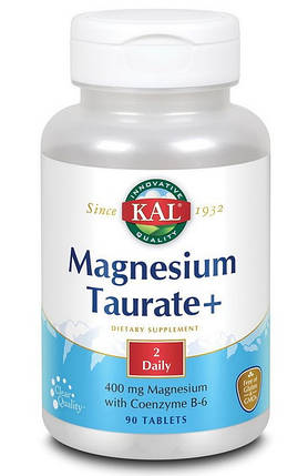 Магній таурат KAL Magnesium Taurate + 90 tab, фото 2