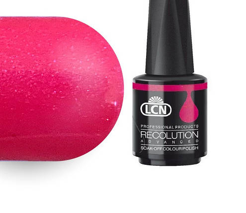 Гель-лак LCN Recolution UV-Colour Polish 10 мл Sparkling neon pink, фото 2