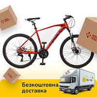 Спортивний велосипед 26 дюймів (рама 19", 21 швидкість) Profi G26VELOCITY A26.2 Червоно-чорний