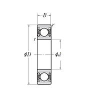 Подшипник 6303 DDUC3E NSK