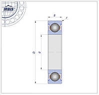 Подшипник 6314 ZZ C3