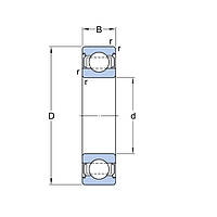 Подшипник 6005 2Z/VA208 SKF