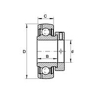 Подшипник GRAE 30 NPPB INA