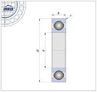 Подшипник 6320 TIMKEN