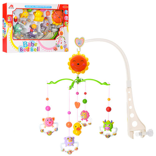 Карусель-підвіска на дитяче ліжечко "Звірятка 2", фото 1