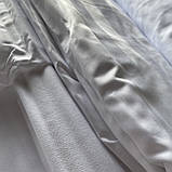 Постільна білизна страйп-сатин Євро комплект з простирадлом на гумці 180 * 200 + 25см Тканина - Бавовна, фото 7