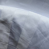 Постільна білизна страйп-сатин Євро комплект з простирадлом на гумці 180 * 200 + 25см Тканина - Бавовна, фото 9