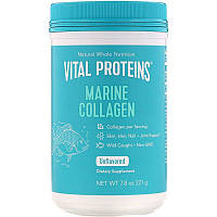 Vital Proteins, морський колаген, без ароматизаторів, 221 г