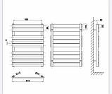 Дизайн сушарка для рушників Vence 9/748 білий, фото 2