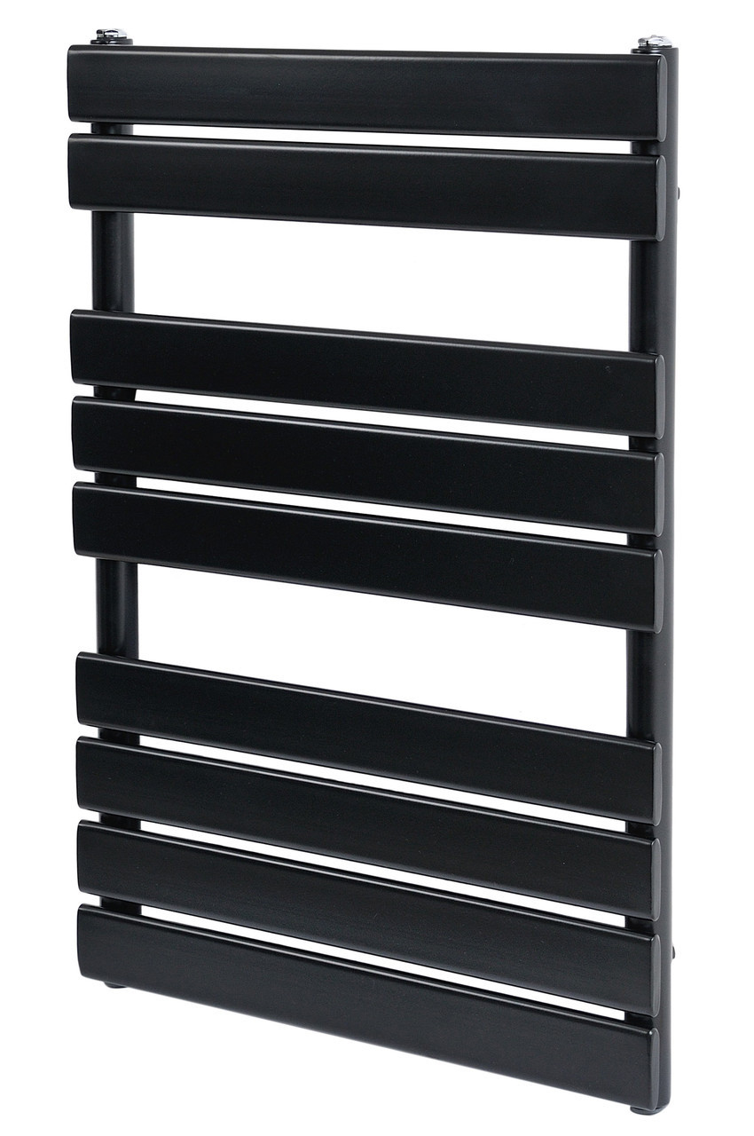 Дизайнерська рушникосушка Vence 9/748 чорний матовий, фото 1