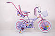 Дитячий велосипед 16" ICE FROZEN (Холодне Серце, Ельза), фото 3