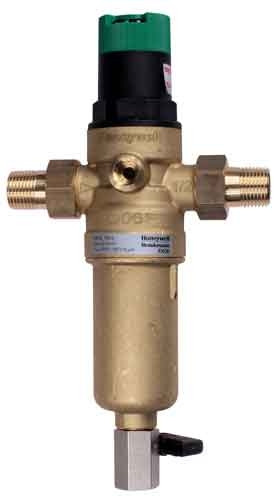 Фільтр для гарячої води самопромивний з редуктором Honeywell FK06-1/2AAM, фото 1