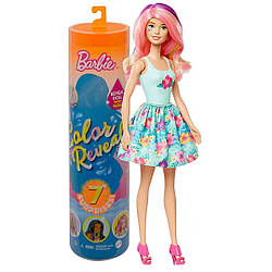 Лялька Barbie Color Reveal Кольорове перевтілення S3 сюрприз  Барбі(GTP42)