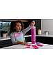 Лялька Барбі з 7 сюрпризами Кольорове перетворення S5 Barbie Color Reveal Doll Glitter Series фіолет (GTR93), фото 3